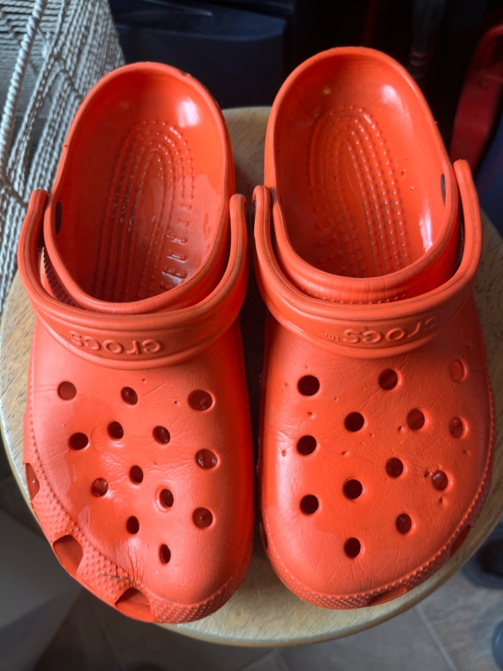 CROCS Women’s Classic Clog in Bright Orange